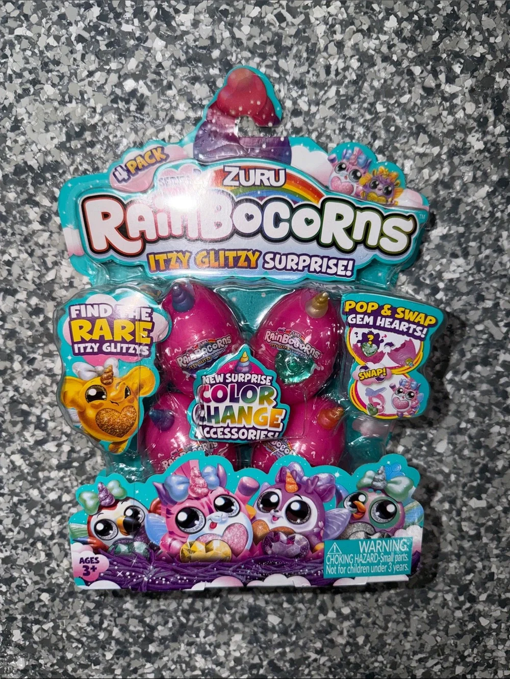 ZURU Rainbocorns Itzy Glitzy Surprise Kids Toy - Pink